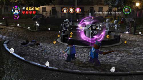 Nie wszystkim udało się jednak wylądować na nogach - Mroczne czasy (1) | Opis przejścia - Rok 5 | LEGO Harry Potter Lata 5-7 - LEGO Harry Potter: Lata 5-7 - poradnik do gry