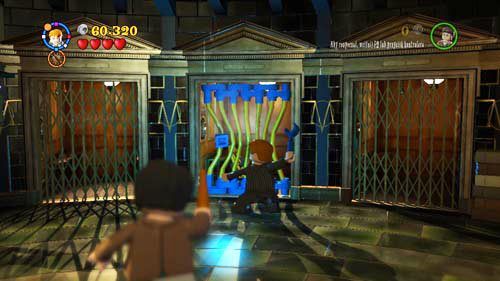 Żeby ją otworzyć używam umiejętności Artura Wesleya - Mroczne czasy (2) | Opis przejścia - Rok 5 | LEGO Harry Potter Lata 5-7 - LEGO Harry Potter: Lata 5-7 - poradnik do gry