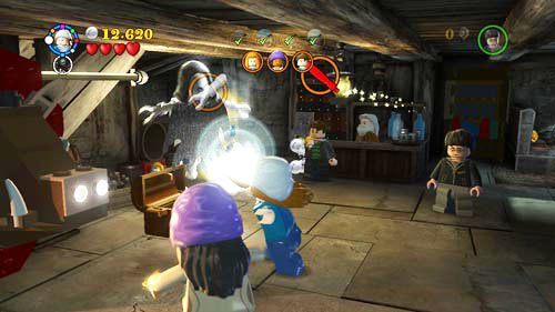 Wysunie się skrzynia, z której wyskoczy dementor - Gwardia Dumbledorea (2) | Opis przejścia - Rok 5 | LEGO Harry Potter Lata 5-7 - LEGO Harry Potter: Lata 5-7 - poradnik do gry