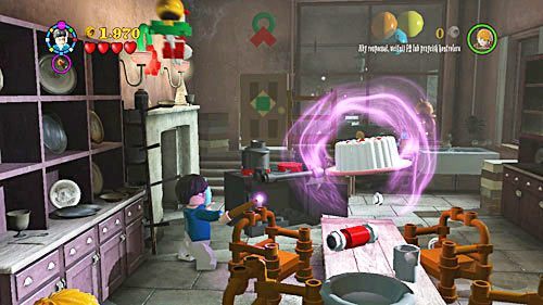 Składamy z nich kominek i wstawiamy do wnęki - Problemy stworka | Opis przejścia - Rok 5 | LEGO Harry Potter Lata 5-7 - LEGO Harry Potter: Lata 5-7 - poradnik do gry