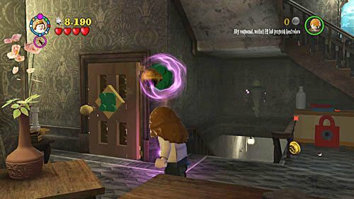 Bierzemy klamkę i schodzimy na dół - Problemy stworka | Opis przejścia - Rok 5 | LEGO Harry Potter Lata 5-7 - LEGO Harry Potter: Lata 5-7 - poradnik do gry
