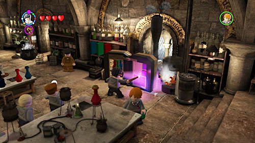 Składamy z nich szafę i otwieramy ją - Lekcja 3 - Wywar Żywej Śmierci | Opis przejścia - Rok 6 | LEGO Harry Potter 5-7 - LEGO Harry Potter: Lata 5-7 - poradnik do gry