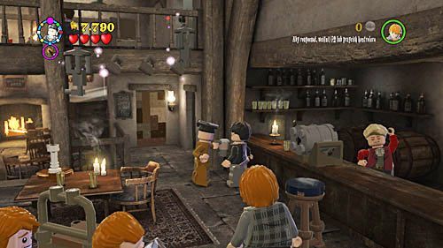 Zanosimy je profesorowi, który w podziękowaniu zaprasza nas na kolację - Słuszna porcja | Opis przejścia - Rok 6 | LEGO Harry Potter Lata 5-7 - LEGO Harry Potter: Lata 5-7 - poradnik do gry