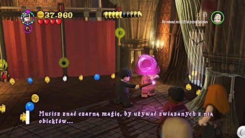 Tym razem trafiamy na organizowaną przez profesora potańcówkę - Słuszna porcja | Opis przejścia - Rok 6 | LEGO Harry Potter Lata 5-7 - LEGO Harry Potter: Lata 5-7 - poradnik do gry