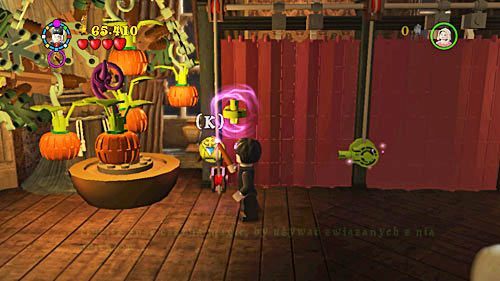 Na koniec musimy odsłonić czerwone zasłony - Słuszna porcja | Opis przejścia - Rok 6 | LEGO Harry Potter Lata 5-7 - LEGO Harry Potter: Lata 5-7 - poradnik do gry