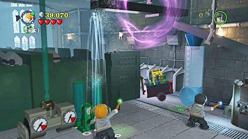 Drugą zaś przemieszczamy magią WL - Miłość nie zna litości (1) | Opis przejścia - Rok 6 | LEGO Harry Potter Lata 5-7 - LEGO Harry Potter: Lata 5-7 - poradnik do gry