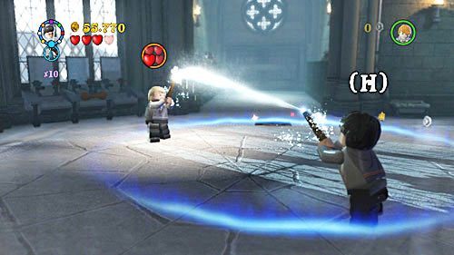 Po tym musimy stoczyć jeszcze jedne pojedynek z Draco - Miłość nie zna litości (2) | Opis przejścia - Rok 6 | LEGO Harry Potter Lata 5-7 - LEGO Harry Potter: Lata 5-7 - poradnik do gry