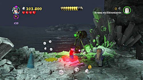Każda sekwencja przybliża do nas łódź którą przepłyniemy wodę - Horkruks i dłoń | Opis przejścia - Rok 6 | LEGO Harry Potter Lata 5-7 - LEGO Harry Potter: Lata 5-7 - poradnik do gry