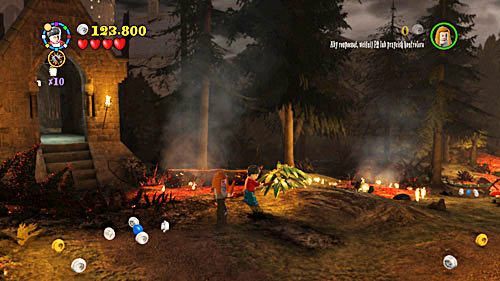 Ruszamy w pogoń za Snapem i Bellatriks, cały czas będą nam przeszkadzać śmierciożercy - Horkruks i dłoń | Opis przejścia - Rok 6 | LEGO Harry Potter Lata 5-7 - LEGO Harry Potter: Lata 5-7 - poradnik do gry