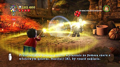 Docieramy do chaty Hagrida, w tym miejscu czeka nas pojedynek z profesorem Snapem - Horkruks i dłoń | Opis przejścia - Rok 6 | LEGO Harry Potter Lata 5-7 - LEGO Harry Potter: Lata 5-7 - poradnik do gry