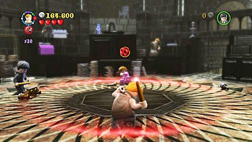 Po tym podejmujemy się pojedynkowania z samą Dolores - Magia to potęga | Opis przejścia - Rok 7 | LEGO Harry Potter Lata 5-7 - LEGO Harry Potter: Lata 5-7 - poradnik do gry