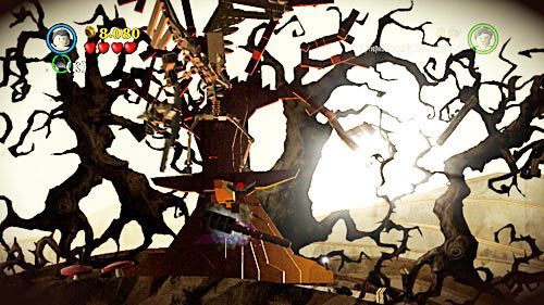 Spotykamy śmierć, która cały czas chce nas dopaść, wybieramy brata trzeciego i zakładamy jego pelerynę niewidkę - Ekscentryczny pan Lovegood (1) | Opis przejścia - Rok 7 - LEGO Harry Potter: Lata 5-7 - poradnik do gry