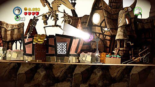 Z Pod złotych dachówek wyskoczy śmierć - Ekscentryczny pan Lovegood (2) | Opis przejścia - Rok 7 - LEGO Harry Potter: Lata 5-7 - poradnik do gry