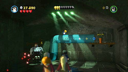 Podchodzimy do niebieskich rur - Zgredek! | Opis przejścia - Rok 7 | LEGO Harry Potter Lata 5-7 - LEGO Harry Potter: Lata 5-7 - poradnik do gry