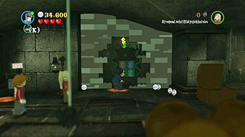 Za ścianą znajdziemy łamigłówkę idealną dla Harrego - Zgredek! | Opis przejścia - Rok 7 | LEGO Harry Potter Lata 5-7 - LEGO Harry Potter: Lata 5-7 - poradnik do gry