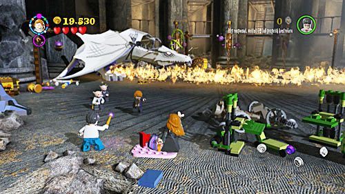 Przełączamy się na Hermionę i korzystamy z torebki - Klęska złodzieja | Opis przejścia - Rok 7 | LEGO Harry Potter Lata 5-7 - LEGO Harry Potter: Lata 5-7 - poradnik do gry