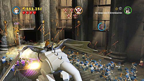 Diabelskie sidła przestają być problemem, następnie wyjmujemy rygle - Klęska złodzieja | Opis przejścia - Rok 7 | LEGO Harry Potter Lata 5-7 - LEGO Harry Potter: Lata 5-7 - poradnik do gry