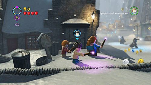 Trafiamy do miasteczka, w którym roi się od śmierciożerców - Powrót do szkoły | Opis przejścia - Rok 7 | LEGO Harry Potter Lata 5-7 - LEGO Harry Potter: Lata 5-7 - poradnik do gry