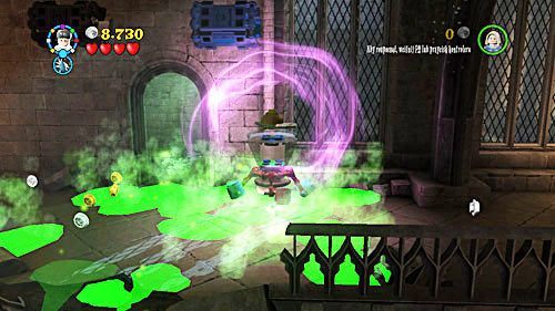 Wypijamy eliksir, podchodzimy do szafy i otwieramy ją - Paląc mosty (1) | Opis przejścia - Rok 7 | LEGO Harry Potter Lata 5-7 - LEGO Harry Potter: Lata 5-7 - poradnik do gry