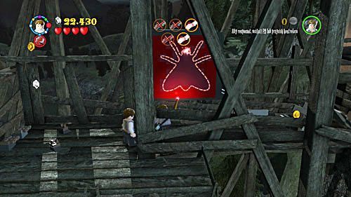 Docieramy do wahającej się części kładki - Paląc mosty (2) | Opis przejścia - Rok 7 | LEGO Harry Potter Lata 5-7 - LEGO Harry Potter: Lata 5-7 - poradnik do gry