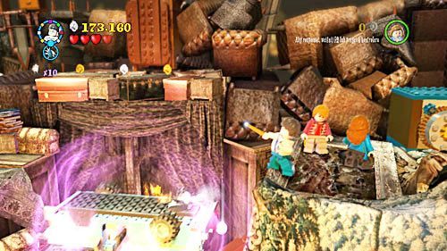 Podczas pożaru musimy pokonywać kolejne poziomy - Szatańska pożoga | Opis przejścia - Rok 7 | LEGO Harry Potter Lata 5-7 - LEGO Harry Potter: Lata 5-7 - poradnik do gry