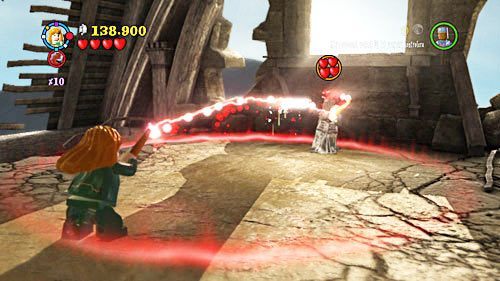 Kiedy uda nam się ją pokonać odpowiednią ilość razy, przepadnie raz na zawsze - Luka w planie | Opis przejścia - Rok 7 | LEGO Harry Potter Lata 5-7 - LEGO Harry Potter: Lata 5-7 - poradnik do gry