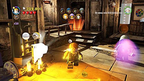 Drugą po użyciu stojącej tam skrzynki Weasleów - Gwardia Dumbledorea | Znajdźki - Rok 5 | LEGO Harry Potter Lata 5-7 - LEGO Harry Potter: Lata 5-7 - poradnik do gry