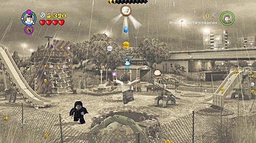 Szton zdobędziemy skacząc na trampolinie na placu zabaw - Skup się! | Znajdźki - Rok 5 | LEGO Harry Potter Lata 5-7 - LEGO Harry Potter: Lata 5-7 - poradnik do gry