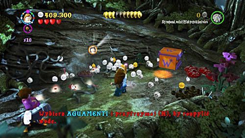 Kiedy podlejemy magią AG, a następnie zniszczymy wszystkie kwiaty na ściance obok skrzynki Weasleów - Wielki wirtuoz | Znajdźki - Rok 5 | LEGO Harry Potter Lata 5-7 - LEGO Harry Potter: Lata 5-7 - poradnik do gry