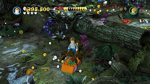 Wybieramy Hermionę i korzystamy z pierwszej różowej platformy - Wielki wirtuoz | Znajdźki - Rok 5 | LEGO Harry Potter Lata 5-7 - LEGO Harry Potter: Lata 5-7 - poradnik do gry