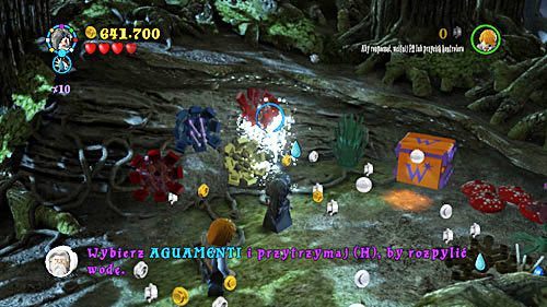 Po skorzystaniu z pomarańczowej skrzynki, i odpaleniu jej zawartości - Wielki wirtuoz | Znajdźki - Rok 5 | LEGO Harry Potter Lata 5-7 - LEGO Harry Potter: Lata 5-7 - poradnik do gry