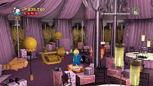 Niszczymy wszystkie prezenty, pozostaje czarny, ze środka wyjmujemy klocki - Siedmiu Harrych | Znajdźki - Rok 7 | LEGO Harry Potter Lata 5-7 - LEGO Harry Potter: Lata 5-7 - poradnik do gry