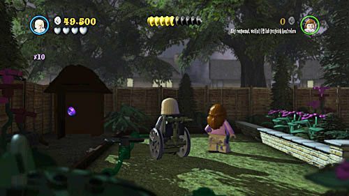 Drugi dostaniemy za włączenie zraszaczy - Siedmiu Harrych | Znajdźki - Rok 7 | LEGO Harry Potter Lata 5-7 - LEGO Harry Potter: Lata 5-7 - poradnik do gry
