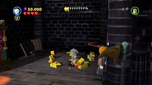 Pierwszy otrzymamy za zniszczenie wszystkich kaczek - Magia to potęga | Znajdźki - Rok 7 | LEGO Harry Potter Lata 5-7 - LEGO Harry Potter: Lata 5-7 - poradnik do gry