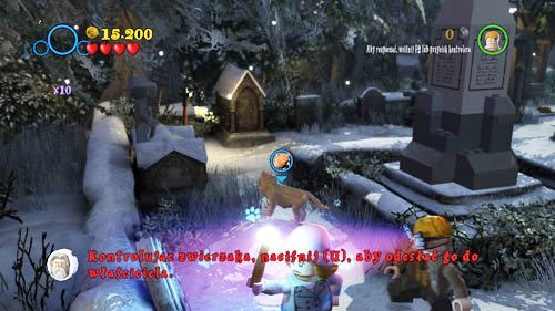 Otwieramy skrzynkę Weasleów i odpalamy rakietę, która rozwali bramę - W Śmiertelnym niebezpieczeństwie | Znajdźki - Rok 7 | LEGO Harry Potter Lata 5-7 - LEGO Harry Potter: Lata 5-7 - poradnik do gry