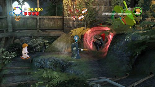 Kiedy mamy za zadanie rozmieszczenie ładunków na moście, ostatniego nie umieszczamy na miejscu - Paląc mosty | Znajdźki - Rok 7 | LEGO Harry Potter Lata 5-7 - LEGO Harry Potter: Lata 5-7 - poradnik do gry