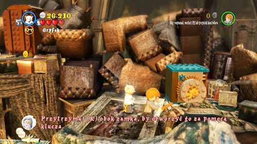 Podczas ucieczki przed ogniem, zobaczymy sejf - Szatańska pożoga | Znajdźki - Rok 7 | LEGO Harry Potter Lata 5-7 - LEGO Harry Potter: Lata 5-7 - poradnik do gry