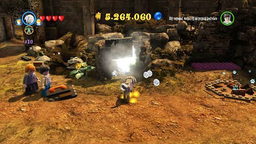 1 - Dodatkowe sztony postaci - Hogwart (1) | Dodatkowe znajdźki | LEGO HP Lata 5-7 - LEGO Harry Potter: Lata 5-7 - poradnik do gry