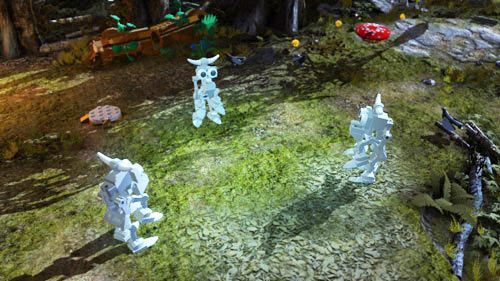 Obozowisko - znajdziemy tutaj trzy pasące się krowie szkielety, kiedy każda otrzyma strzał z różdżki zatańczą po środku, po tańcu pojawi się szton Remus Lupin - Dodatkowe sztony postaci - Obozowisko | Dodatkowe znajdźki | LEGO HP Lata 5-7 - LEGO Harry Potter: Lata 5-7 - poradnik do gry