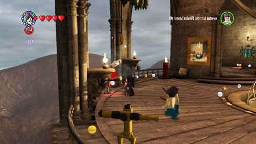 Miejsce: Wieża astronomiczna - Czerwone klocki | Dodatkowe znajdźki | LEGO Harry Potter Lata 5-7 - LEGO Harry Potter: Lata 5-7 - poradnik do gry
