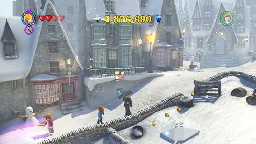 Miejsce: Hogsmead - Czerwone klocki | Dodatkowe znajdźki | LEGO Harry Potter Lata 5-7 - LEGO Harry Potter: Lata 5-7 - poradnik do gry