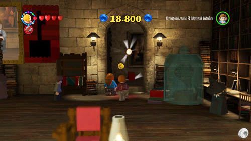 Miejsce: Biblioteka - Czerwone klocki | Dodatkowe znajdźki | LEGO Harry Potter Lata 5-7 - LEGO Harry Potter: Lata 5-7 - poradnik do gry