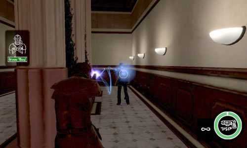 Podobnie jak wiele innych zadań to również możesz wykonać na dwa sposoby - pierwszy typowo brutalny, mordując po prostu wszystkich napotkanych reporterów lub drugi, polegający na ogłuszaniu ich przy pomocy paralizatora - Ścieżka Zła - Slave Boy Escort | Opis przejścia Postal III - Postal III - poradnik do gry