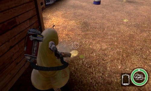 Misję zaczynamy od wciągania odkurzaczem odchodów nosorożca - Ścieżka Zła - Gay Rodeo | Opis przejścia Postal III - Postal III - poradnik do gry