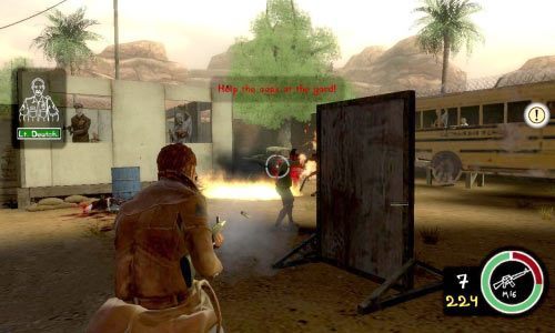 W tym momencie rozpocznie się szturm żebraków na komisariat - Ścieżka Dobra - Police Academy | Opis przejścia Postal III - Postal III - poradnik do gry