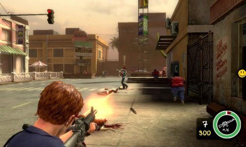 Wróć na ulicę, skręć w prawo i rusz przed siebie - Ścieżka Dobra - Patrol Mission 1 | Opis przejścia Postal III - Postal III - poradnik do gry