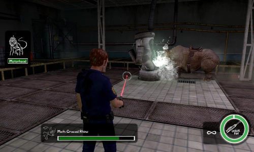 Kiedy załatwisz 20 zwierząt obejrzyj animację i przejdź przez drzwi, które się otworzą - Ścieżka Dobra - Police Monkey Test Lab Assault | Opis przejścia Postal III - Postal III - poradnik do gry