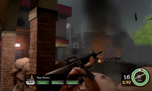 Na samym końcu drogi czeka cię walka z ostatnim bossem w tej kampanii - Hugo Chavezem w swoim czołgu - Ścieżka Dobra - Apocalypse Again | Opis przejścia Postal III - Postal III - poradnik do gry