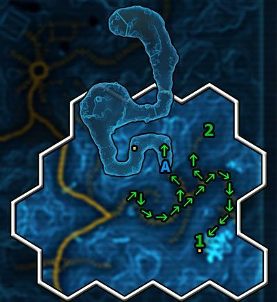 Za odkrycie tej lokacji otrzymasz 150 XP - (07) The Hollows | Miejsca | Star Wars The Old Republic - Star Wars: The Old Republic - poradnik do gry