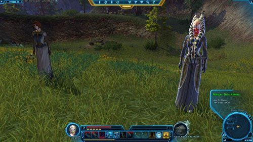 Wybiegnij z jaskini i udaj się na wzgórze po prawej - (L06) Enemy Force | Jedi Knight | Star Wars The Old Republic - Star Wars: The Old Republic - poradnik do gry